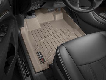 Килими автомобільні 3D Лайнери передні Infiniti QX60 2014 - 2021 бежевий WeatherTech 454451 454451 фото