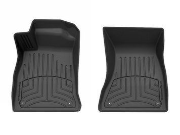 Килими автомобільні 3D Лайнери High Performance передні Audi A5 2017 - 2025 чорний WeatherTech 449371IM 449371IM. фото