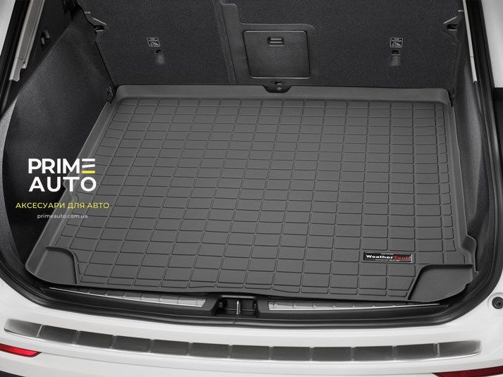 Килим в багажник Volvo XC60 Recharge 2022 + чорний WeatherTech 401071 401071. фото