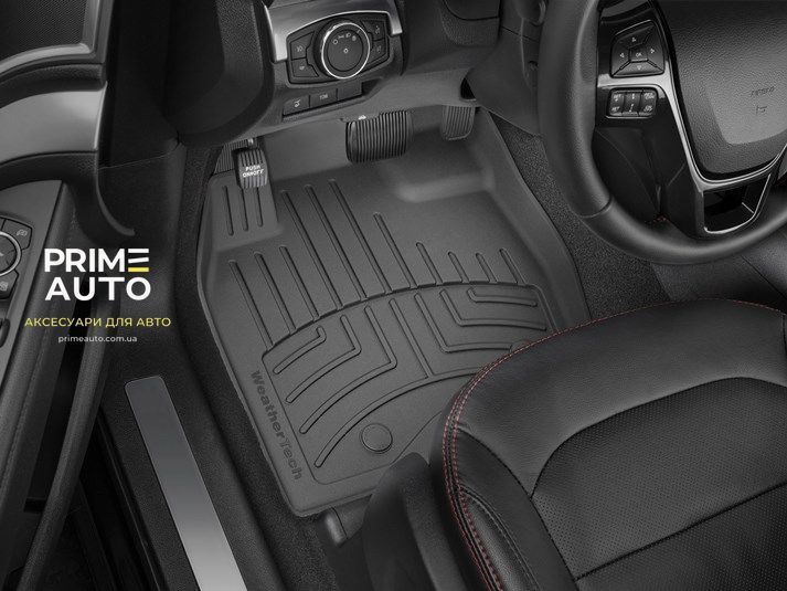 Килими автомобільні 3D Лайнери High Performance 2й ряд Mazda CX-5 2013-2016 чорний WeatherTech 444192IM 444192IM фото