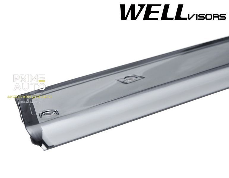 Дефлектори вікон к-т 4 шт Premium серія Honda Fit 2009 - 2014 Wellvisors 3-847HD003 3-847HD003 фото