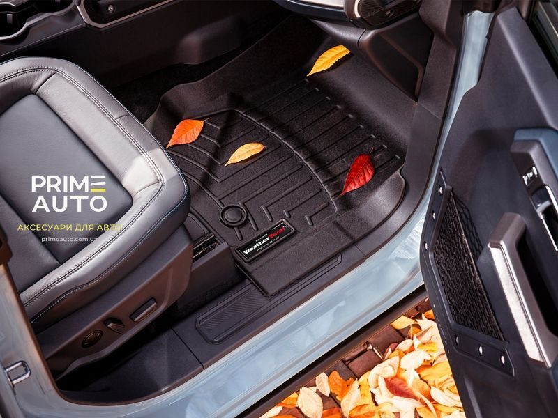 Коврики автомобильные 3D Лайнеры передние Genesis Electrified GV70 2026 черный WeatherTech 4419521 4419521 фото