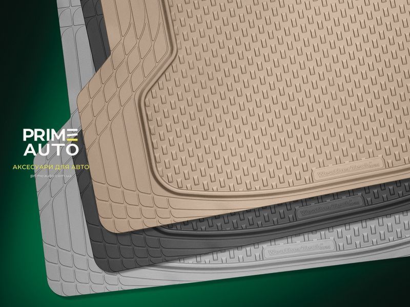 Коврик резиновый в багажник универсальный 135х92 см серый WeatherTech 11AVMCG 11AVMCG фото