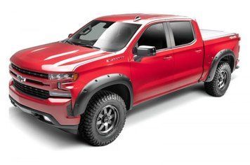 Розширювачі арок комплект 4 шт Chevrolet Silverado 1500 2007-2013 Forge-style чорний Bushwacker 48106-08 48106-08 фото