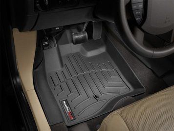 Килими автомобільні 3D Лайнери передні Ford Freestyle 2005 - 2009 чорний WeatherTech 440311 440311 фото