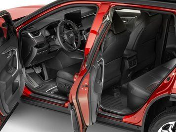 Накладки на пороги 4 шт Volkswagen Atlas 2018-2026 черный WeatherTech ST123K1 ST123K1 фото