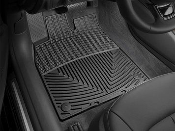 Коврики резиновые передние Audi A6 2012 - 2018 черный WeatherTech W300 W300 фото