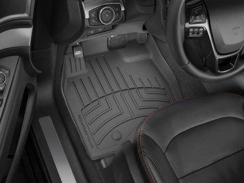 Коврики автомобильные 3D Лайнеры High Performance передние Genesis GV80 2025 черный WeatherTech 4418961IM 4418961IM фото