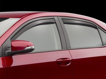 Дефлектори вікон, передні+задні к-т 4шт, вставні Ford Flex 2009 - 2019 WeatherTech 82484 82484 фото
