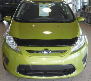 Дефлектор капоту Ford Fiesta 2014-2016 гладкий FormFit RFF024 RFF024 фото