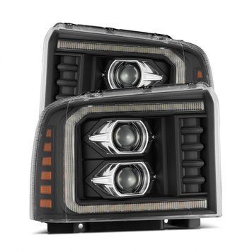 Передні фари Ford F-250 2005-2007 PRO серія чорні AlphaRex 880315 880315 фото