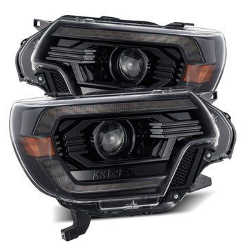 Передні фари Toyota Tacoma 2012-2015 LED LUXX серія колір Alpha-Black AlphaRex 880750 880750 фото