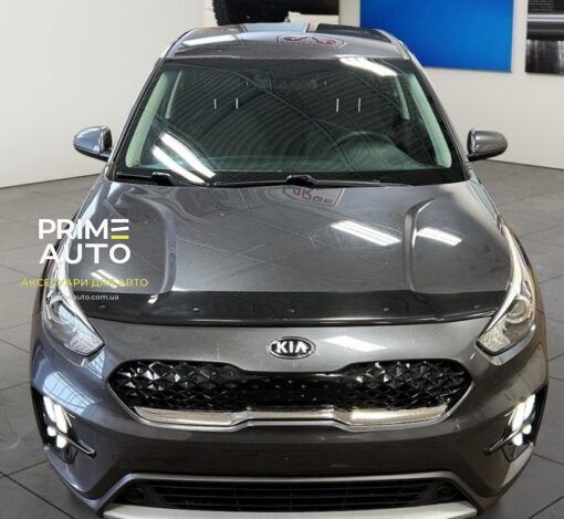Дефлектор капоту Kia Niro 2017-2022 гладкий FormFit HD22N17 HD22N17 фото