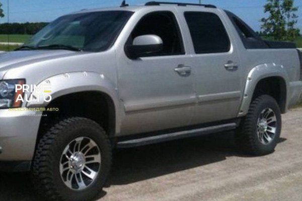 Розширювачі арок комплект 4 шт Chevrolet Avalanche 2007-2013 Pocket-style чорний Bushwacker 40932-02 40932-02 фото