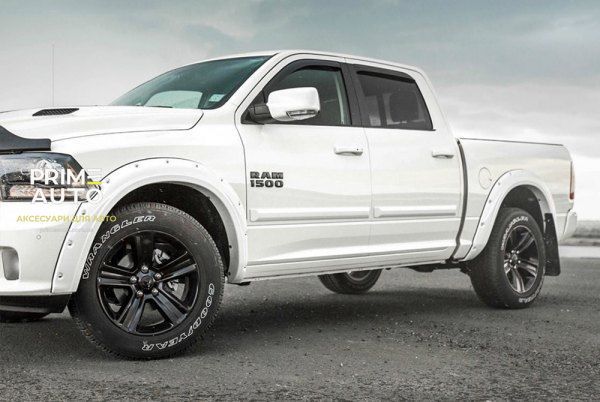 Розширювачі арок RAM/Dodge Ram 2500 2011 - 2018 Bolt-On Style колір Bright White EGR 792854-PW7 792854-PW7 фото