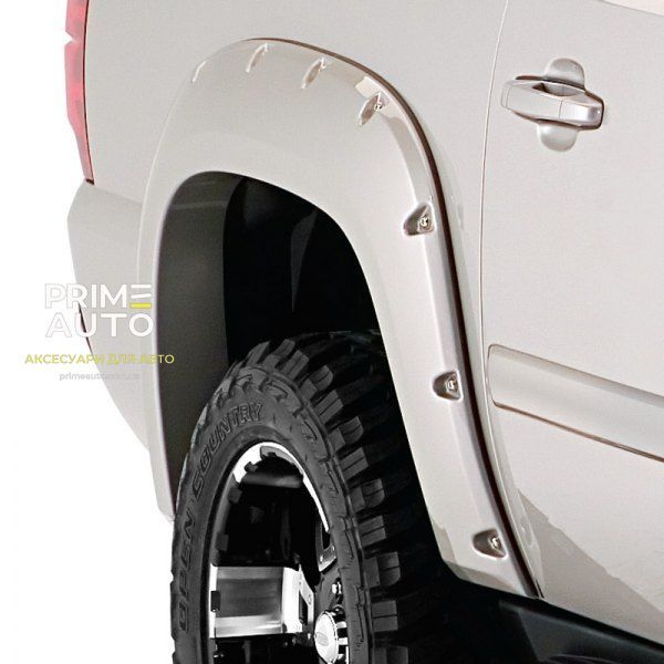 Розширювачі арок комплект 4 шт Chevrolet Avalanche 2007-2013 Pocket-style чорний Bushwacker 40932-02 40932-02 фото