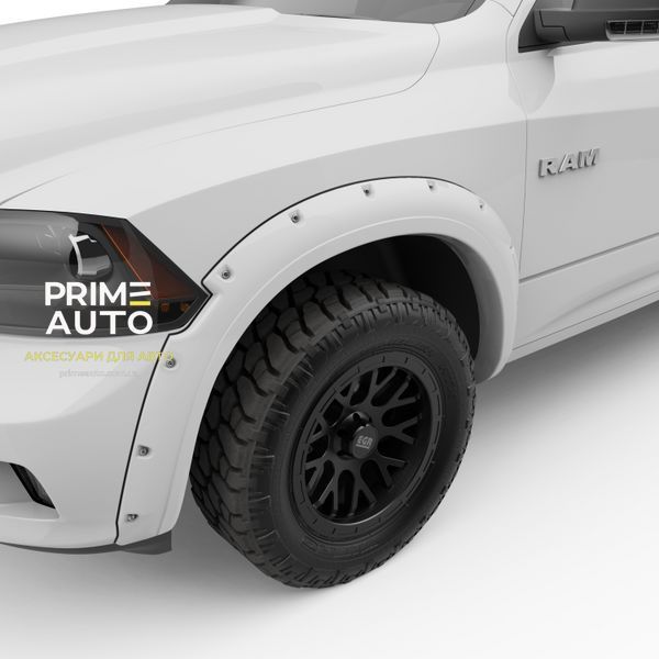Розширювачі арок RAM/Dodge Ram 2500 2011 - 2018 Bolt-On Style колір Bright White EGR 792854-PW7 792854-PW7 фото
