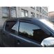 Дефлектори вікон передні+задні к-т 4шт темні Toyota Hilux 2005 - 2014 EGR 92492047SB 92492047SB фото 1