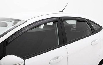 Дефлекторы окон клеящиеся темные Ford Fiesta 2009-2019 к-т 4 шт AVS 94547 94547 фото