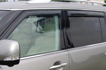 Дефлекторы окон клеящиеся темные Infiniti QX56 2011-2013 к-т 4 шт AVS 94437 94437 фото