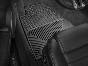 Коврики резиновые передние Ford Mustang 2010 - 2014 черный WeatherTech W366 W366 фото