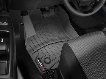 Килими автомобільні 3D Лайнери передні Opel Combo Tour;Combo Van 2012 - 2018 чорний WeatherTech 447981 447981. фото