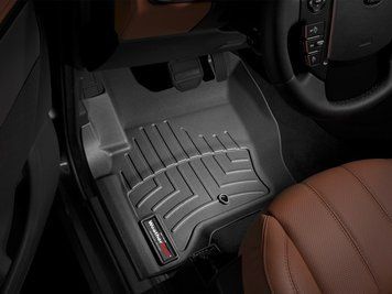 Коврики автомобильные 3D Лайнеры передние Land Rover Range Rover Sport 2008 - 2013 черный WeatherTech 443621 443621_ фото