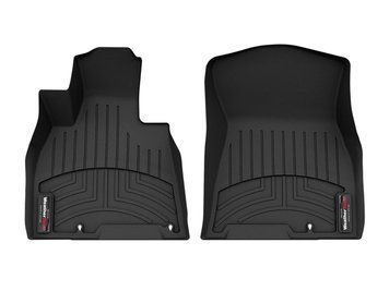 Килими автомобільні 3D Лайнери передні Genesis GV80 2021 - 2025 чорний WeatherTech 4416211 4416211 фото