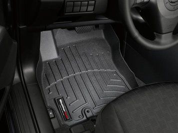 Килими автомобільні 3D Лайнери передні Mazda Mazda 5 2008 - 2011 чорний WeatherTech 442741 442741 фото