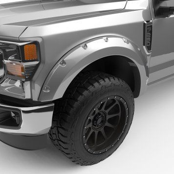 Расширители арок Ford Super Duty 2011 - 2016 Bolt-On Style цвет Ingot Silver EGR 793814-UX 793814-UX фото