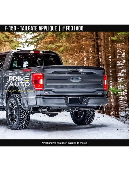 Накладка на задний борт Ford F-150 2021-2025 черный AIR DESIGN FO31A06 FO31A06 фото