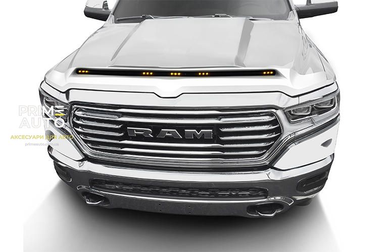 Дефлектор капота Aeroskin RAM RAM 1500 2019 - 2023 цвет слоновой кости AVS 753163-PWD 753163-PWD фото