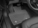 Килими гумові, передні Lincoln MKZ 2017 - 2020 чорний WeatherTech W404 W404. фото 1