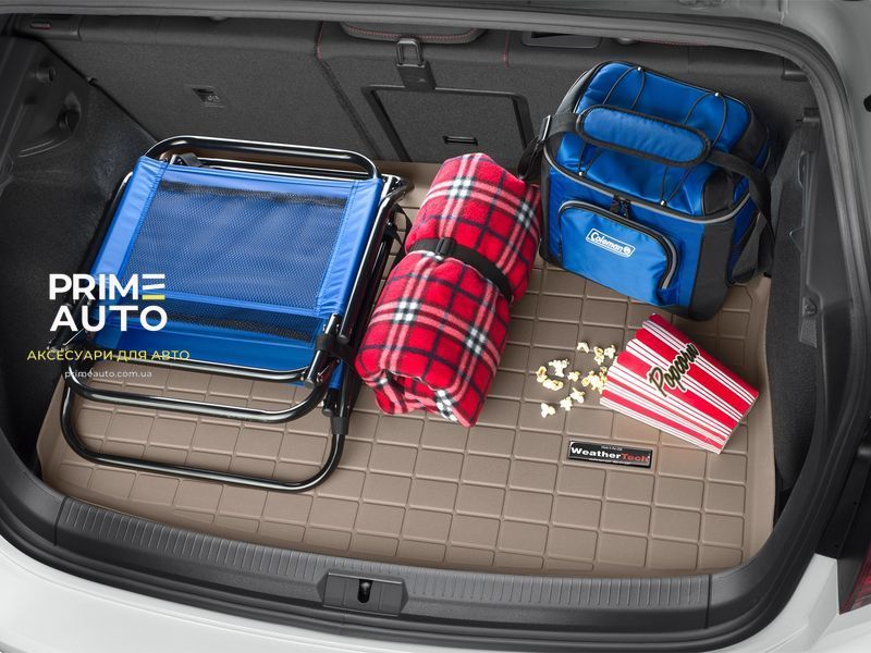 Коврик черный в багажник Volvo XC90 2016 + WeatherTech 40805 40805 фото