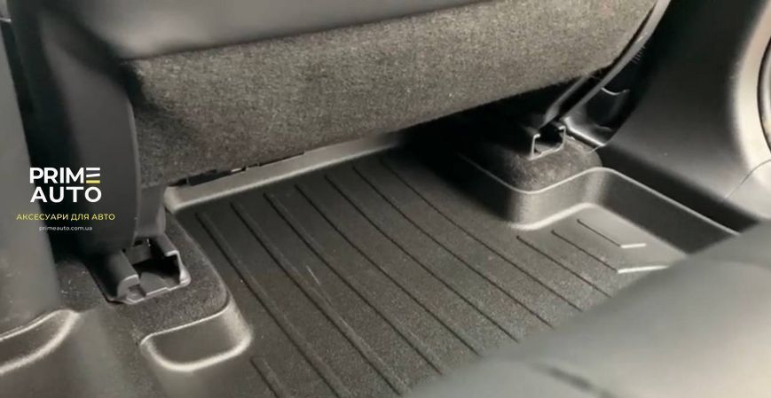 Коврики автомобильные 3D Лайнеры 2й ряд Toyota RAV4 2019 + черный WeatherTech 4415162 4415162 фото