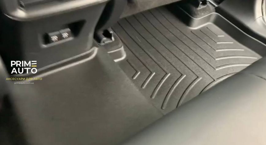 Коврики автомобильные 3D Лайнеры 2й ряд Toyota RAV4 2019 + черный WeatherTech 4415162 4415162 фото