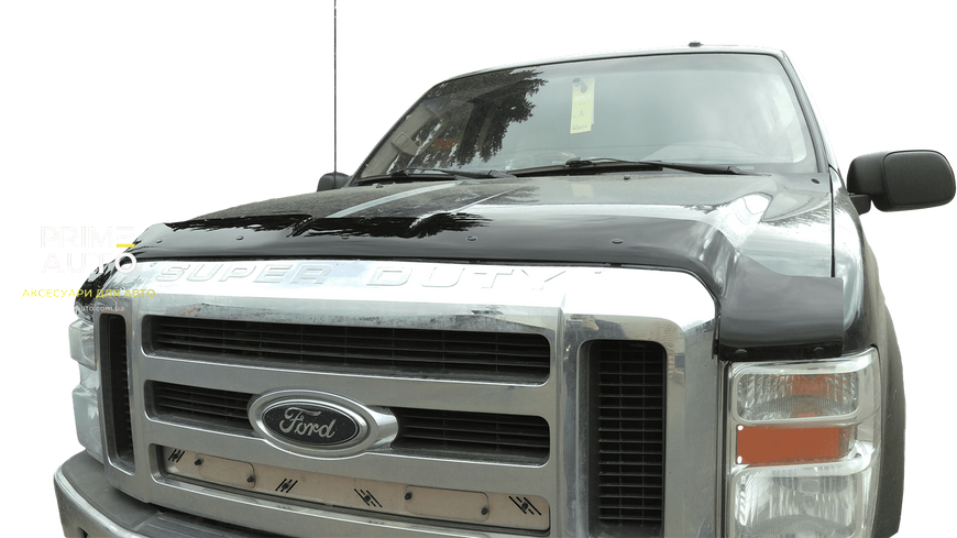 Дефлектор капоту Ford F-250 2011-2016 гладкий FormFit HD8G11 HD8G11 фото