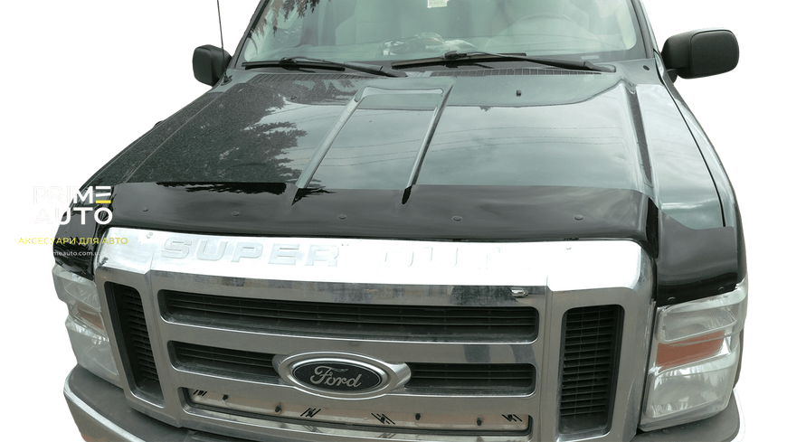 Дефлектор капоту Ford F-250 2011-2016 гладкий FormFit HD8G11 HD8G11 фото