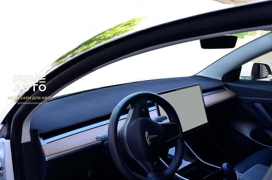 Килимок на панель приладів Tesla Model 3;Model Y 2017 - 2023 Wellvisors 3-886TE003 3-886TE003 фото