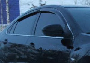Дефлектори вікон передні+задні к-т 4шт темні Mazda 6 2008 - 2012 Комплект, седан EGR 92450025B 92450025B фото