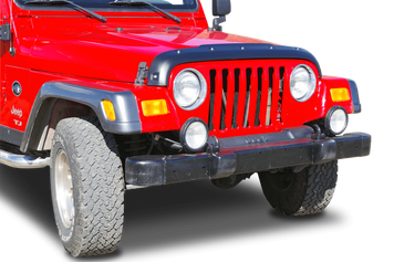 Дефлектор капота Tough Guard Jeep Wrangler JK 2007-2018 гладкий FormFit TS7W07 TS7W07 фото
