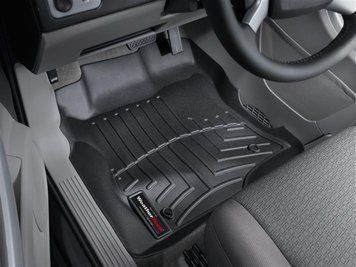 Килими автомобільні 3D Лайнери передні Pontiac Torrent 2005 - 2009 чорний WeatherTech 440231 440231. фото