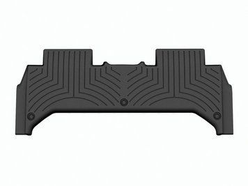 Килими автомобільні 3D Лайнери 2й ряд Rivian R1T 2022 - 2024 чорний WeatherTech 4417342 4417342. фото