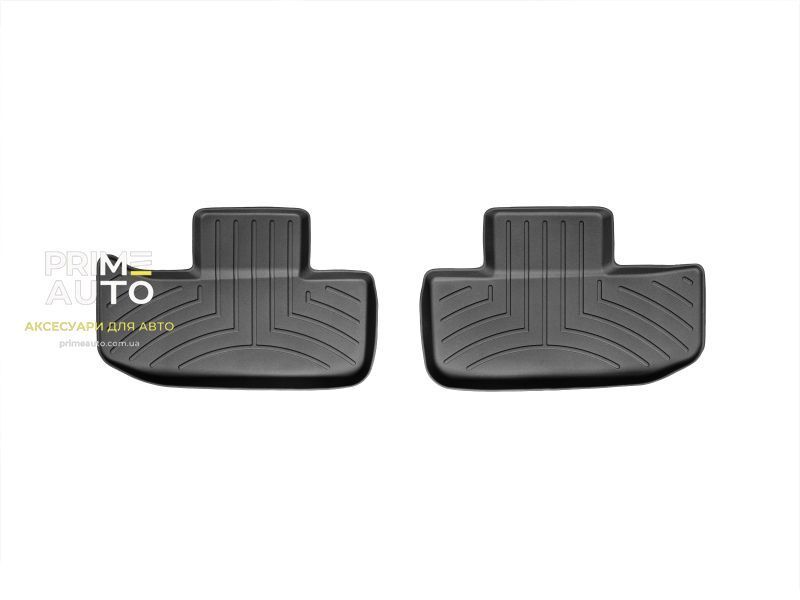 Коврики автомобильные 3D Лайнеры 2й ряд Dodge Challenger 2015 + черный WeatherTech 443862 443862. фото