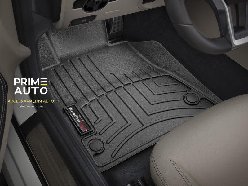Коврики автомобильные 3D Лайнеры передние Audi A6/S6 Sportback e-tron 2025 черный WeatherTech 4419571 4419571 фото