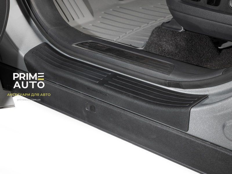 Накладки на пороги 4 шт Toyota Grand Highlander/Hybrid 2024 + WeatherTech ST114K1 ST114K1. фото