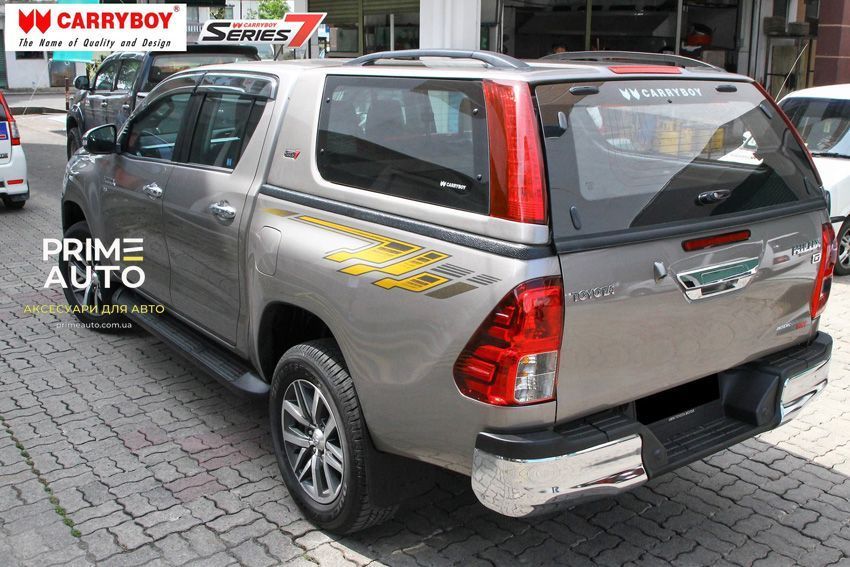 Кунг на пікап Nissan Navara 2005-2014 7 серія Carryboy CNFD-S7 CNFD-S7 фото