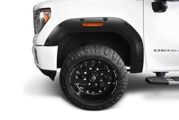 Розширювачі арок комплект 4 шт GMC Sierra 2500/3500 HD 2020-2025 Pocket-style чорний Bushwacker 40987-02 40987-02 фото