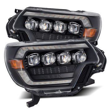 Передні фари Toyota Tacoma 2012-2015 LED NOVA серія чорні AlphaRex 880753 880753 фото