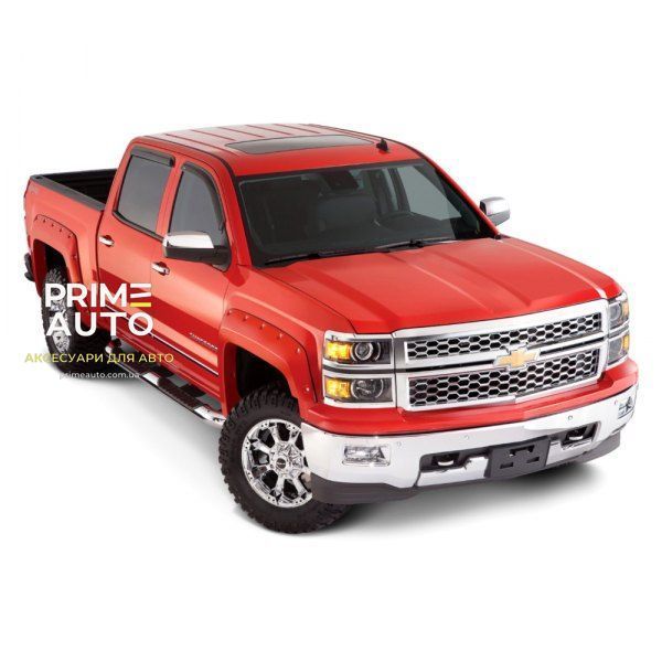 Розширювачі арок комплект 4 шт Chevrolet Silverado 1500 2016-2018 Forge-style чорний Bushwacker 48111-08 48111-08 фото